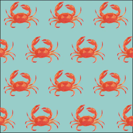 New Crab Turq Pillow
