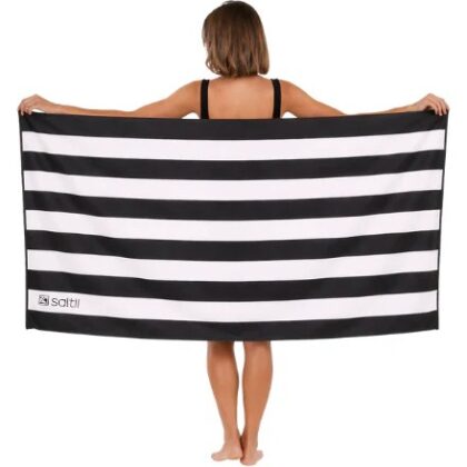 Mdumbi Black Waffle Towel