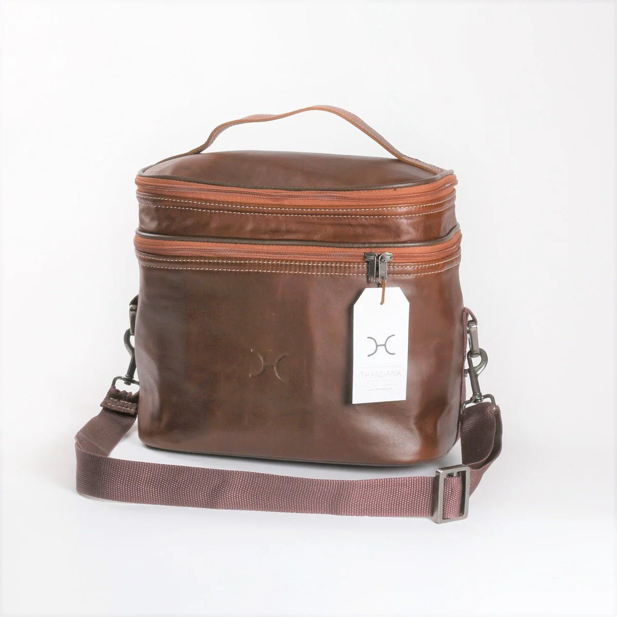 Tobac Leather Cooler Bag